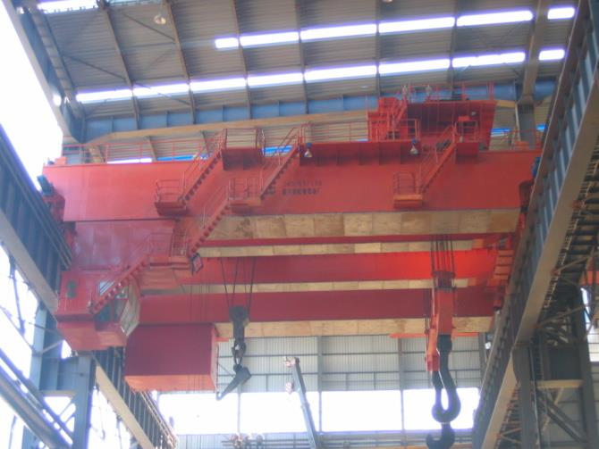 20 Ton 50 Ton Casting Overhead putovanja Dvostruki nosač krana