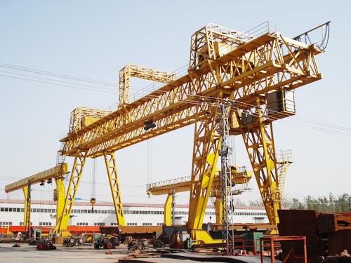 Dobar kvalitet Trussed Frame Movable Traveling Dvostruki nosač Gantry Crane u Južnoj Africi